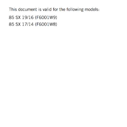 KTM 2023 OWNERS MANUAL - 85 SX 19/16 17/14 - REPRINTED