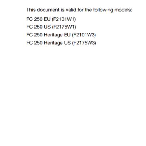 HUSQVARNA 2023 OWNERS MANUAL - FC 250 HERITAGE - REPRINTED