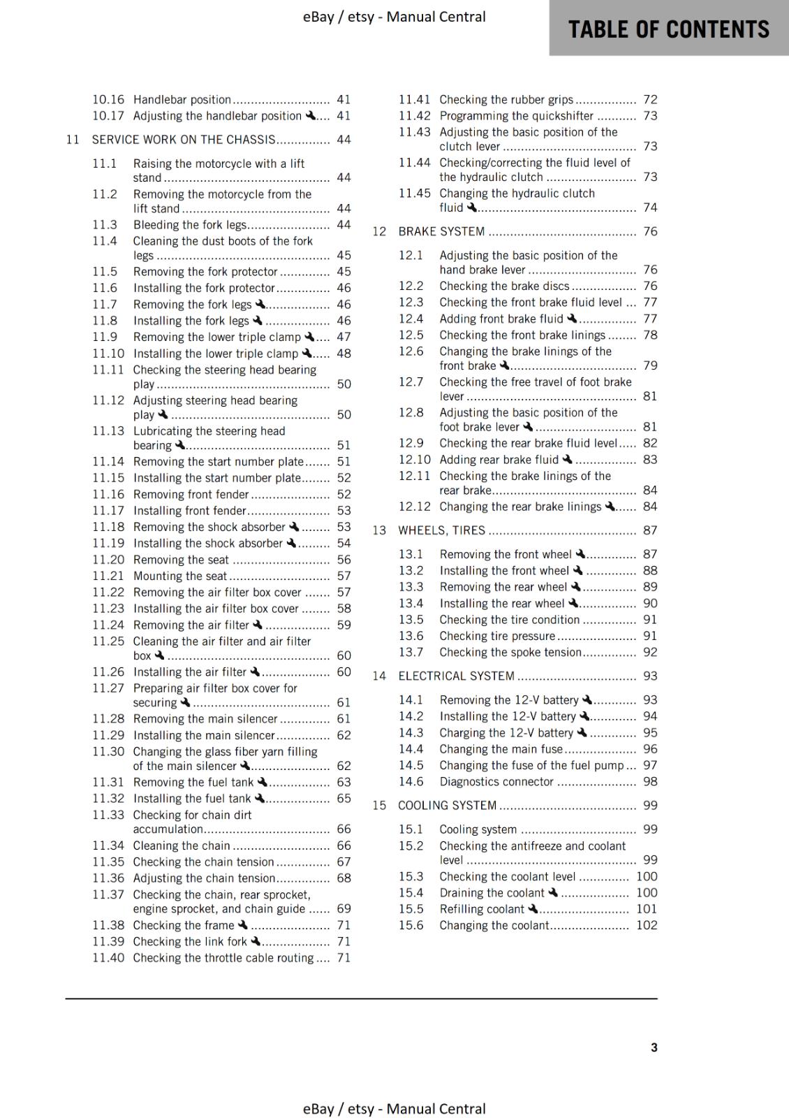 KTM 2023 OWNERS MANUAL - 450 SMR - REPRINTED
