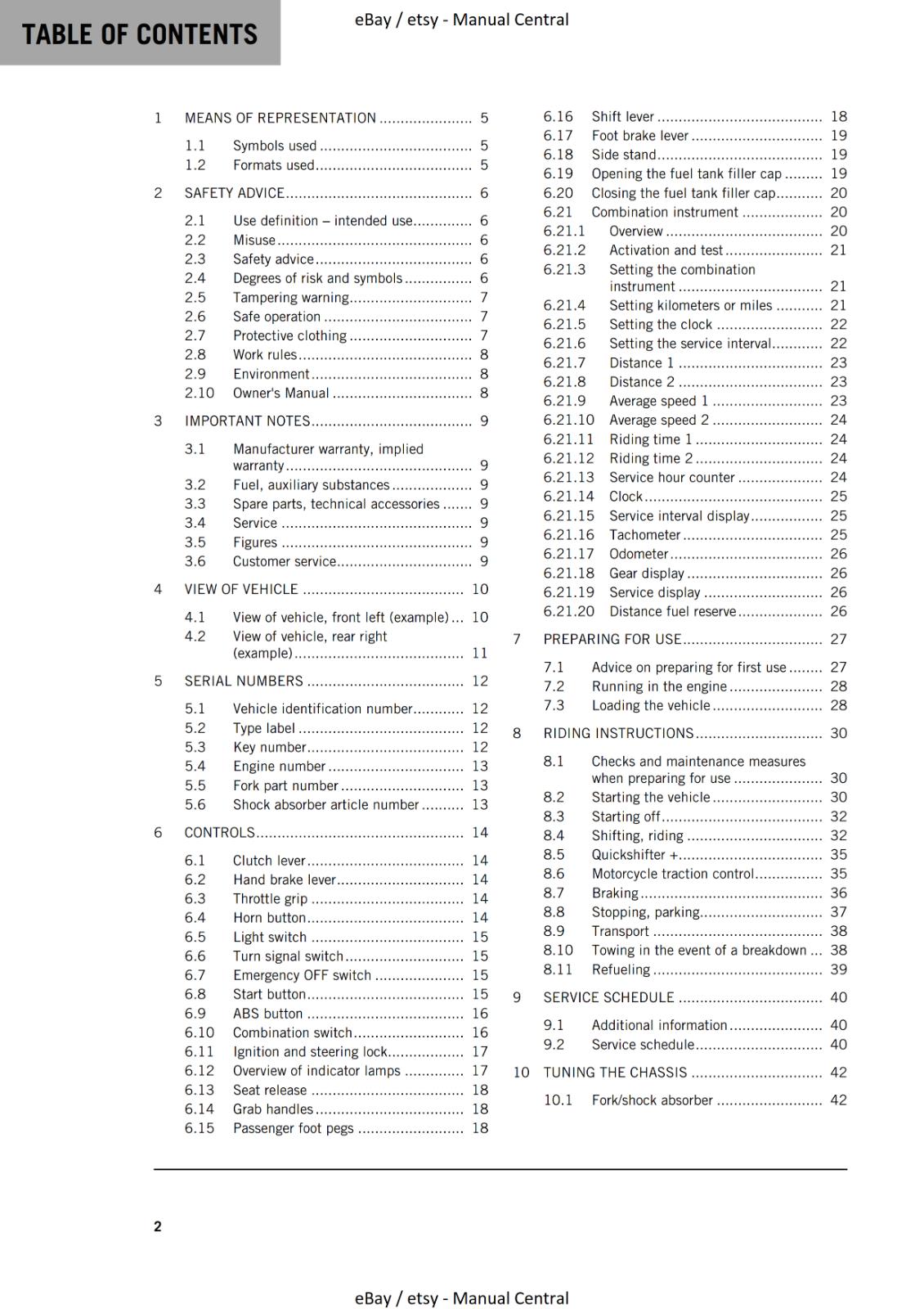 KTM 2023 OWNERS MANUAL - 690 ENDURO R EU EDITION - REPRINTED