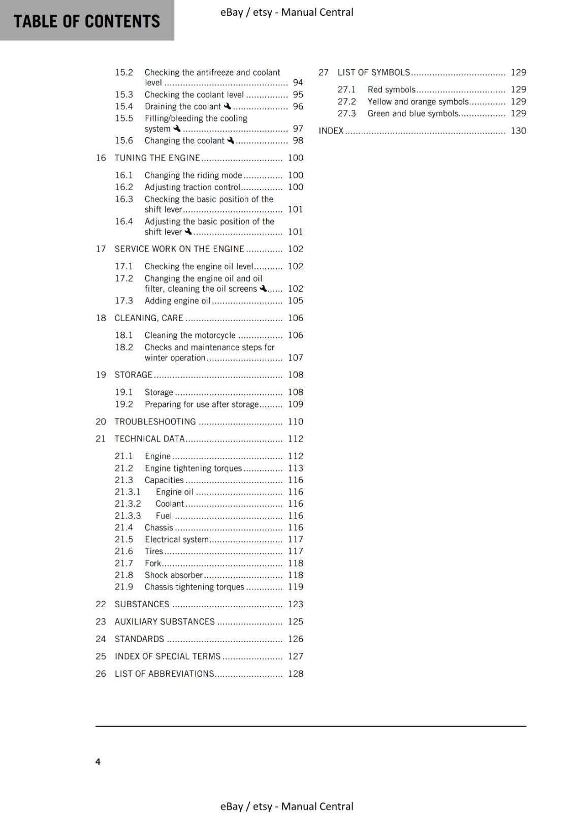 KTM 2023 OWNERS MANUAL - 690 ENDURO R EU EDITION - REPRINTED