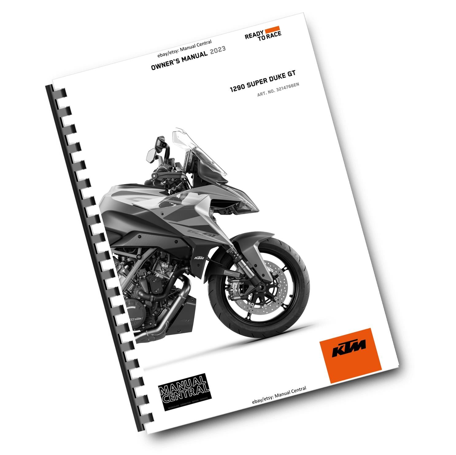 KTM 2023 OWNERS MANUAL - 1290 SUPER DUKE GT US EDITION - REPRINTED