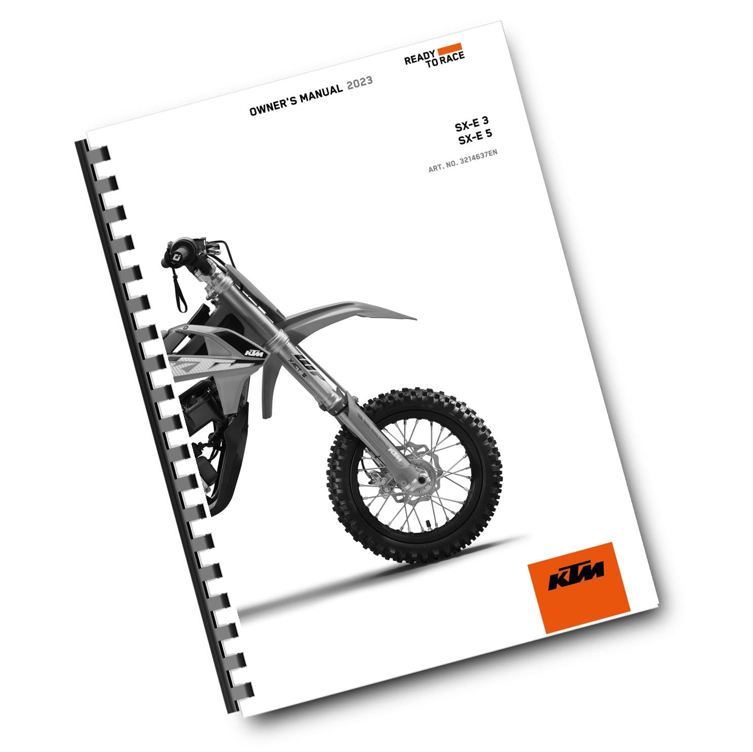 KTM 2023 OWNERS MANUAL - SX-E 3 5 - REPRINTED