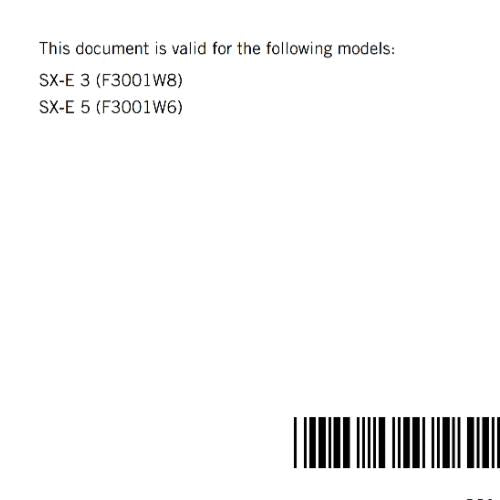 KTM 2023 OWNERS MANUAL - SX-E 3 5 - REPRINTED