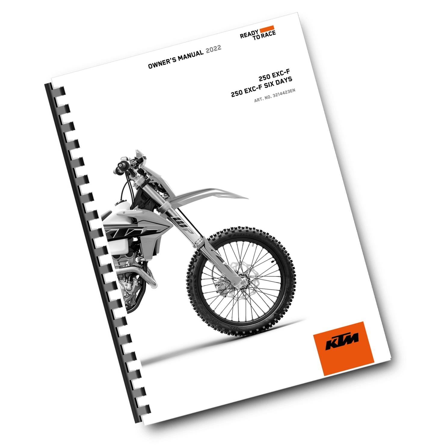 KTM 2022 OWNERS MANUAL - 250 EXC-F SIX DAYS - REPRINTED