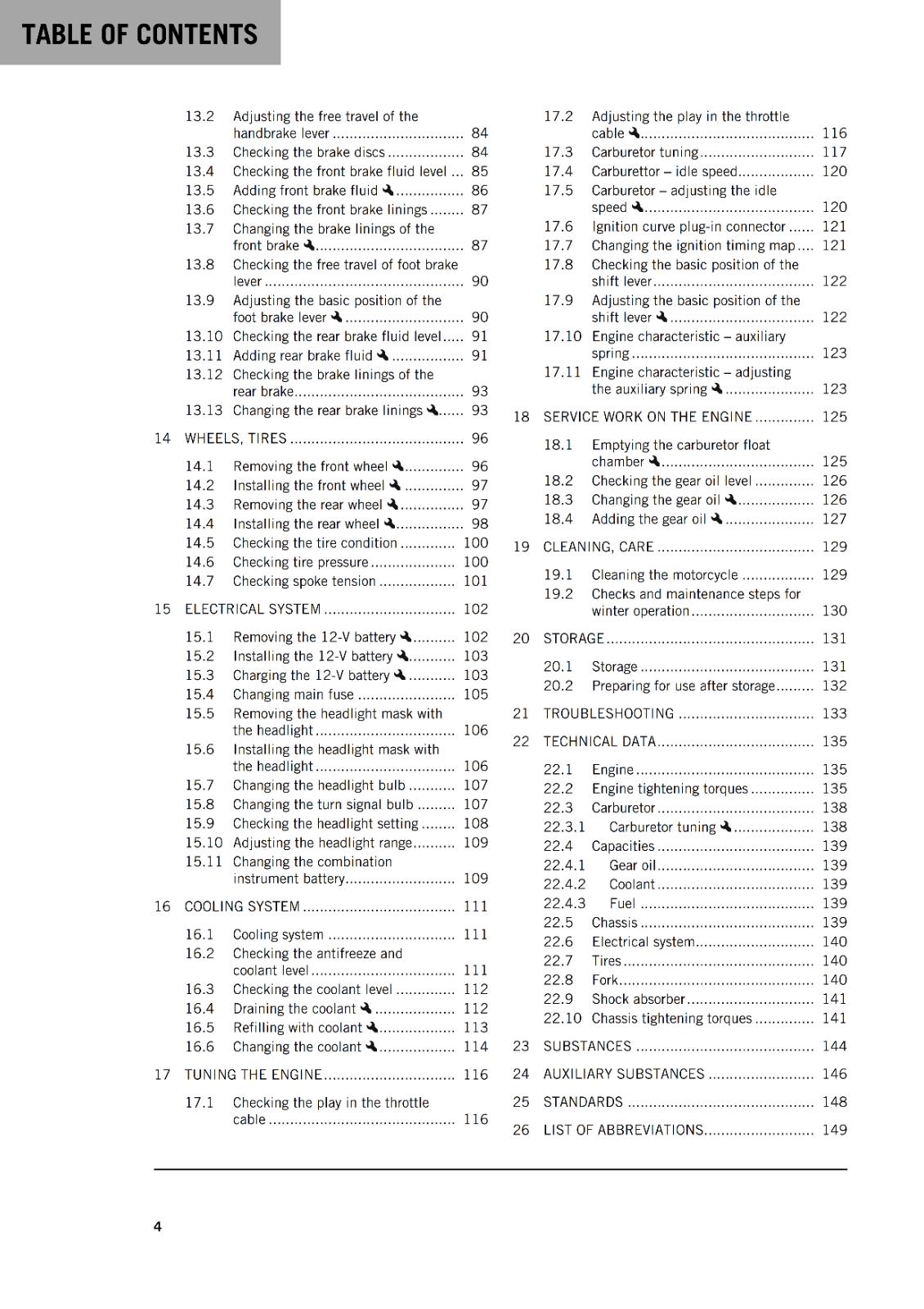 KTM 2022 OWNERS MANUAL - 300 EXC - REPRINTED