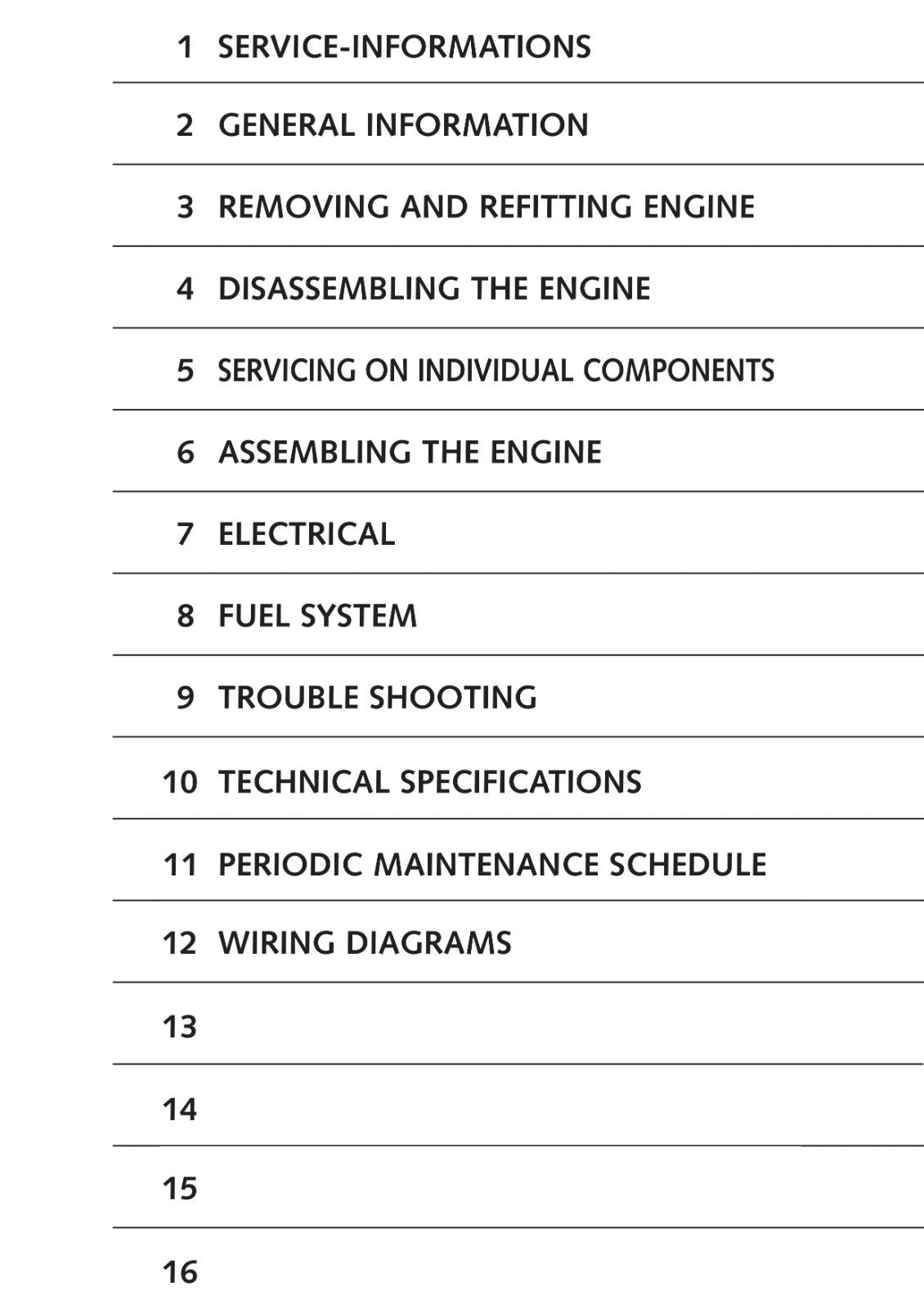 KTM 1999 2000 2001 2002 2003 - 400 540 620 640 660 SXC SC LC4 LC4-E SUPERMOTO