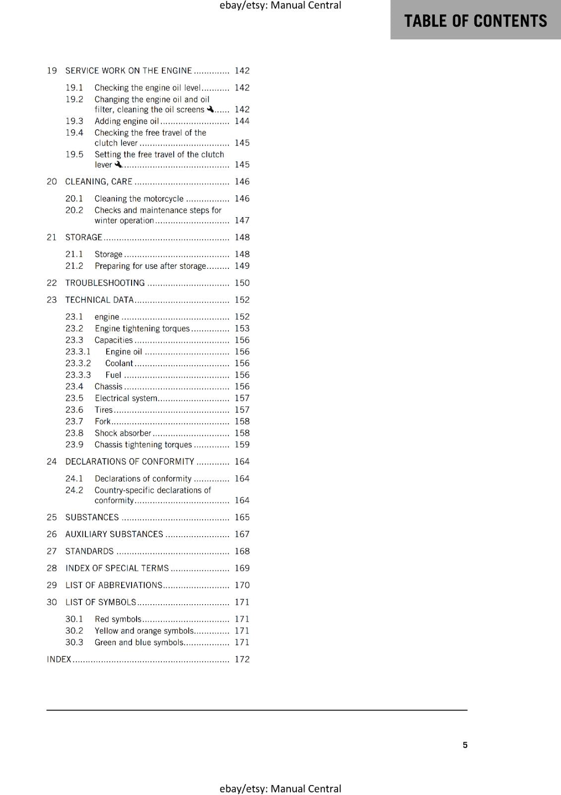 KTM 2023 OWNERS MANUAL - 890 ADVENTURE R  - REPRINTED