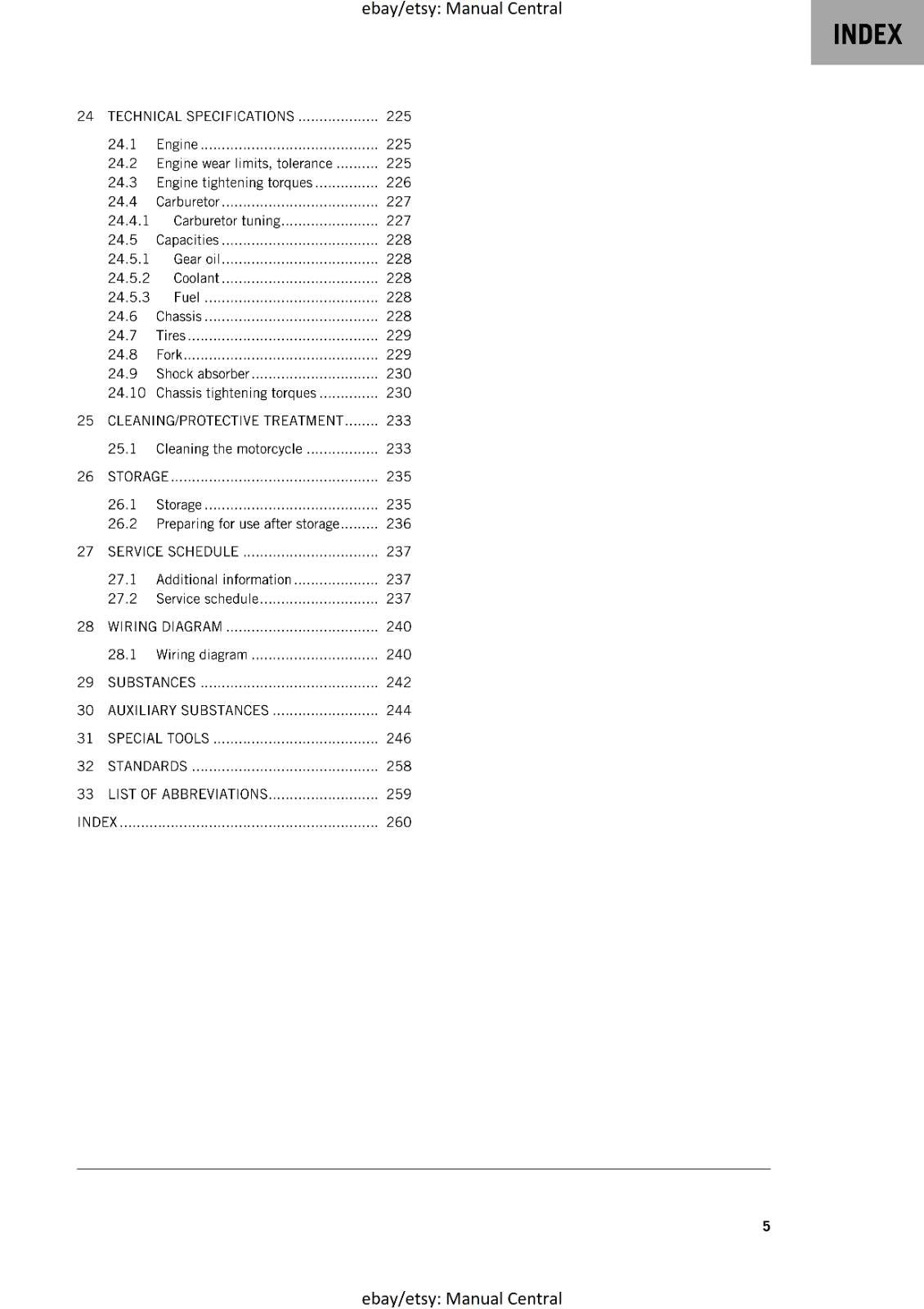 2025 KTM - 65 SX - WORKSHOP SERVICE REPAIR MANUAL - REPRINTED