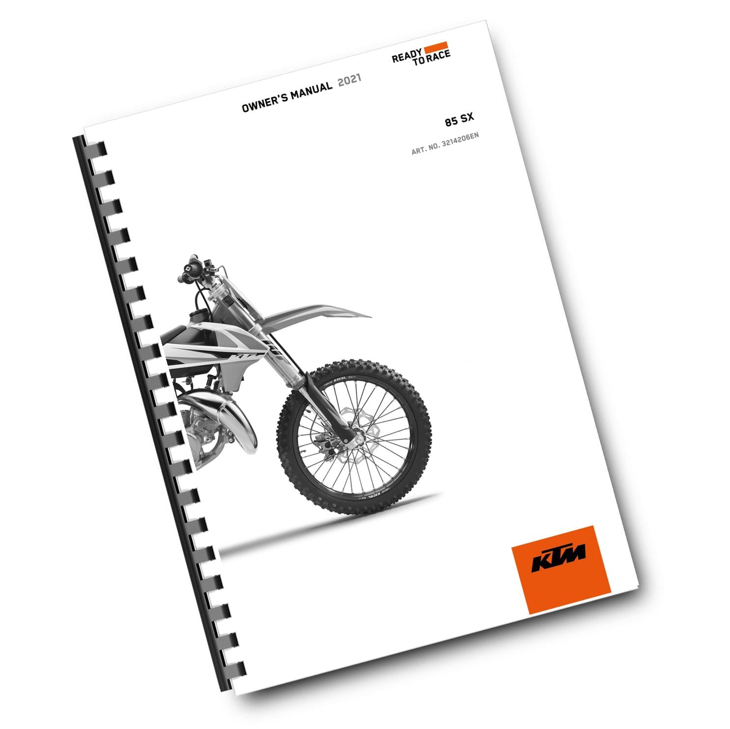 KTM 2021 OWNERS MANUAL - 85 SX - REPRINTED