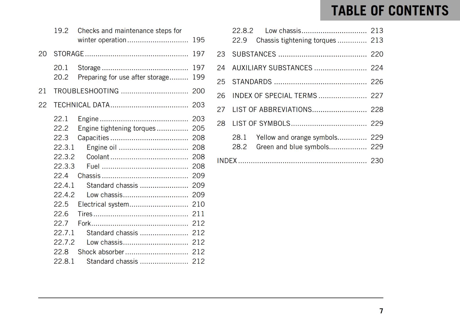 KTM 2021 OWNERS MANUAL - 200 DUKE EU EDITION - REPRINTED