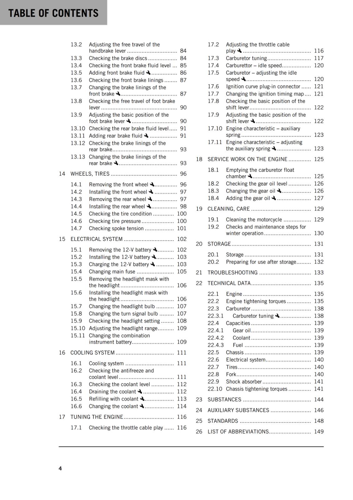 KTM 2021 OWNERS MANUAL - 300 EXC - REPRINTED