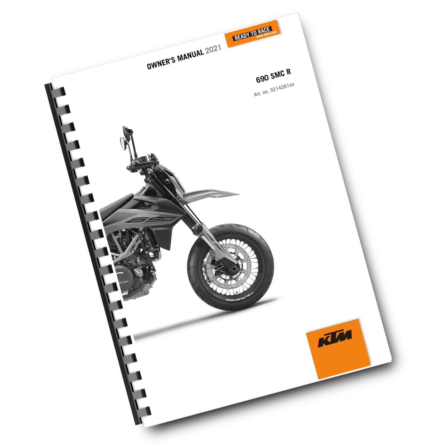 KTM 2021 OWNERS MANUAL -690 SMC R   - REPRINTED