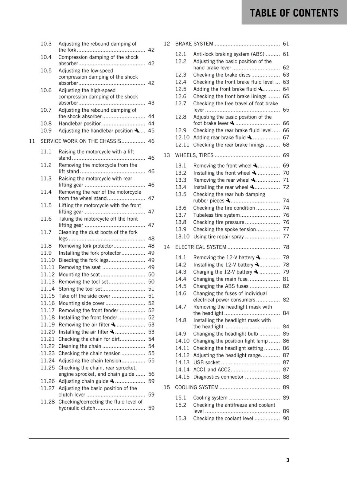 KTM 2021 OWNERS MANUAL -690 SMC R   - REPRINTED