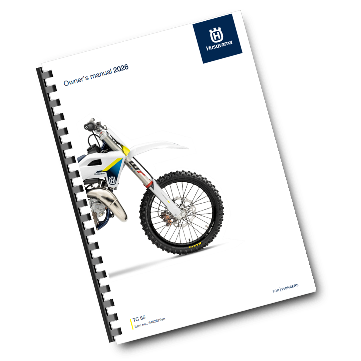 HUSQVARNA 2026 - TC 85 19/16 17/14 - OWNERS MANUAL