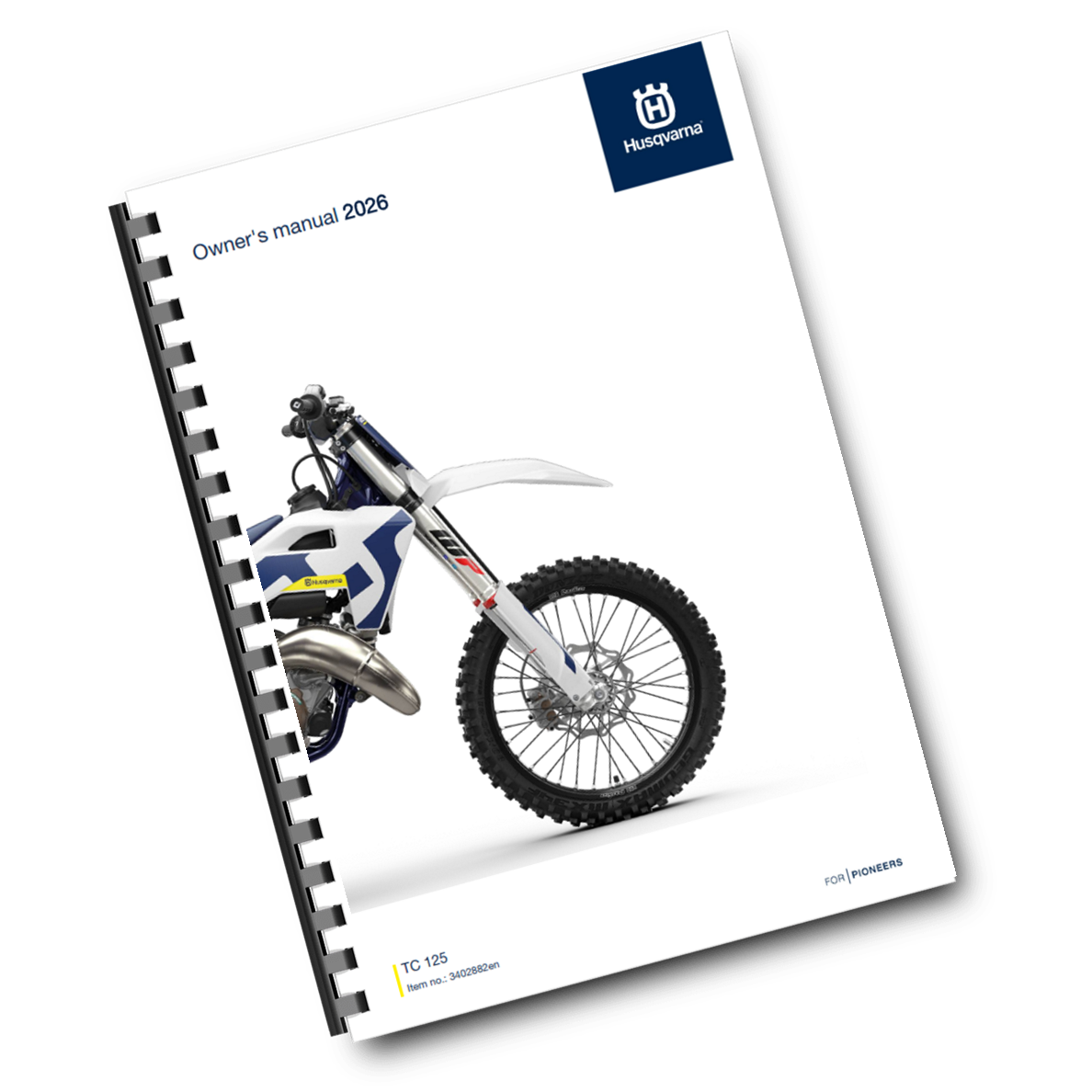 HUSQVARNA 2026 - TC 125 - OWNERS MANUAL