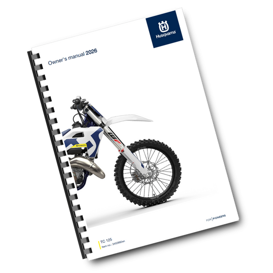 HUSQVARNA 2026 - TC 125 - OWNERS MANUAL