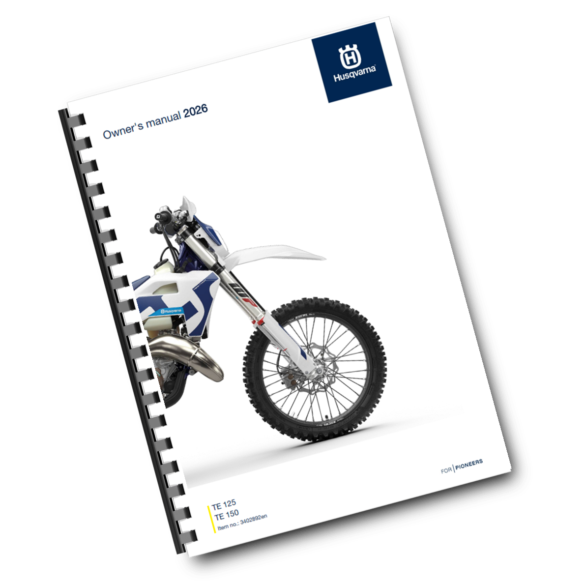 HUSQVARNA 2026 - TE 125 150 - OWNERS MANUAL