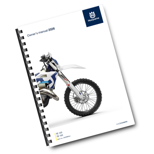 HUSQVARNA 2026 - TE 125 150 - OWNERS MANUAL