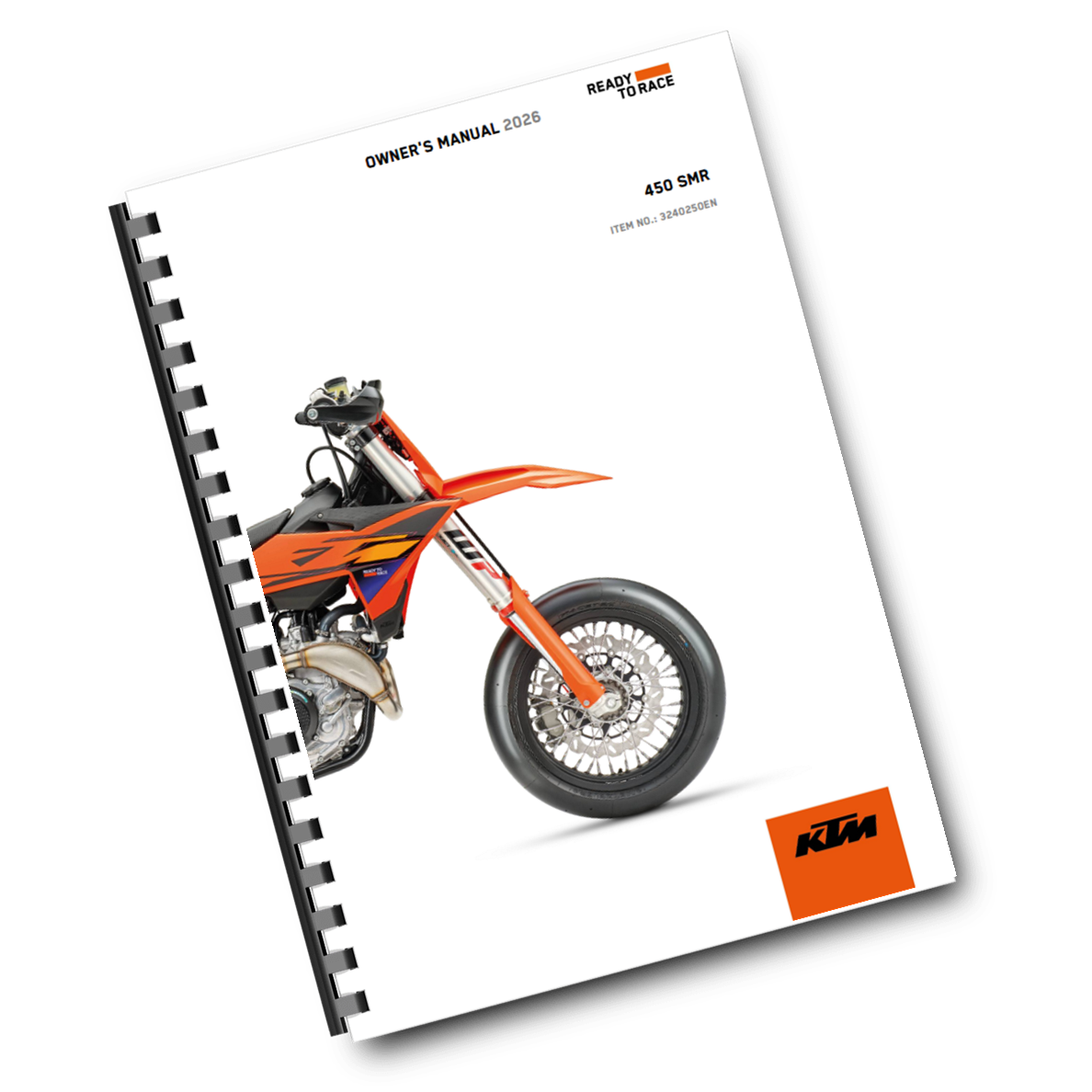 KTM 2026 - 450 SMR - OWNERS MANUAL USER GUIDE