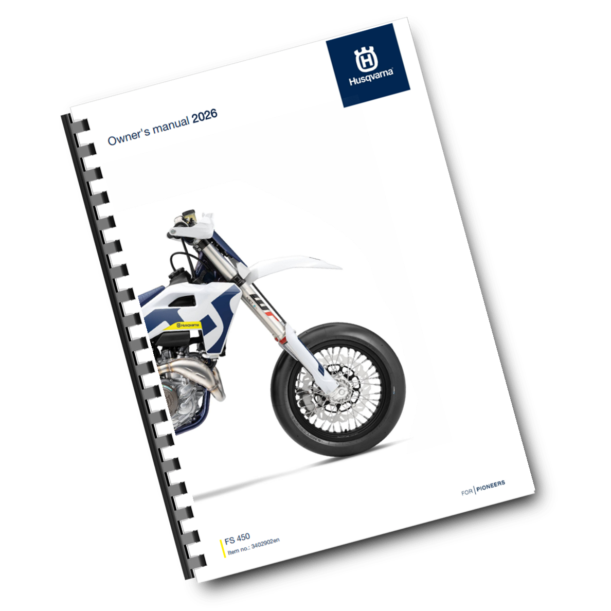 HUSQVARNA 2026 - FS 450 - OWNERS MANUAL