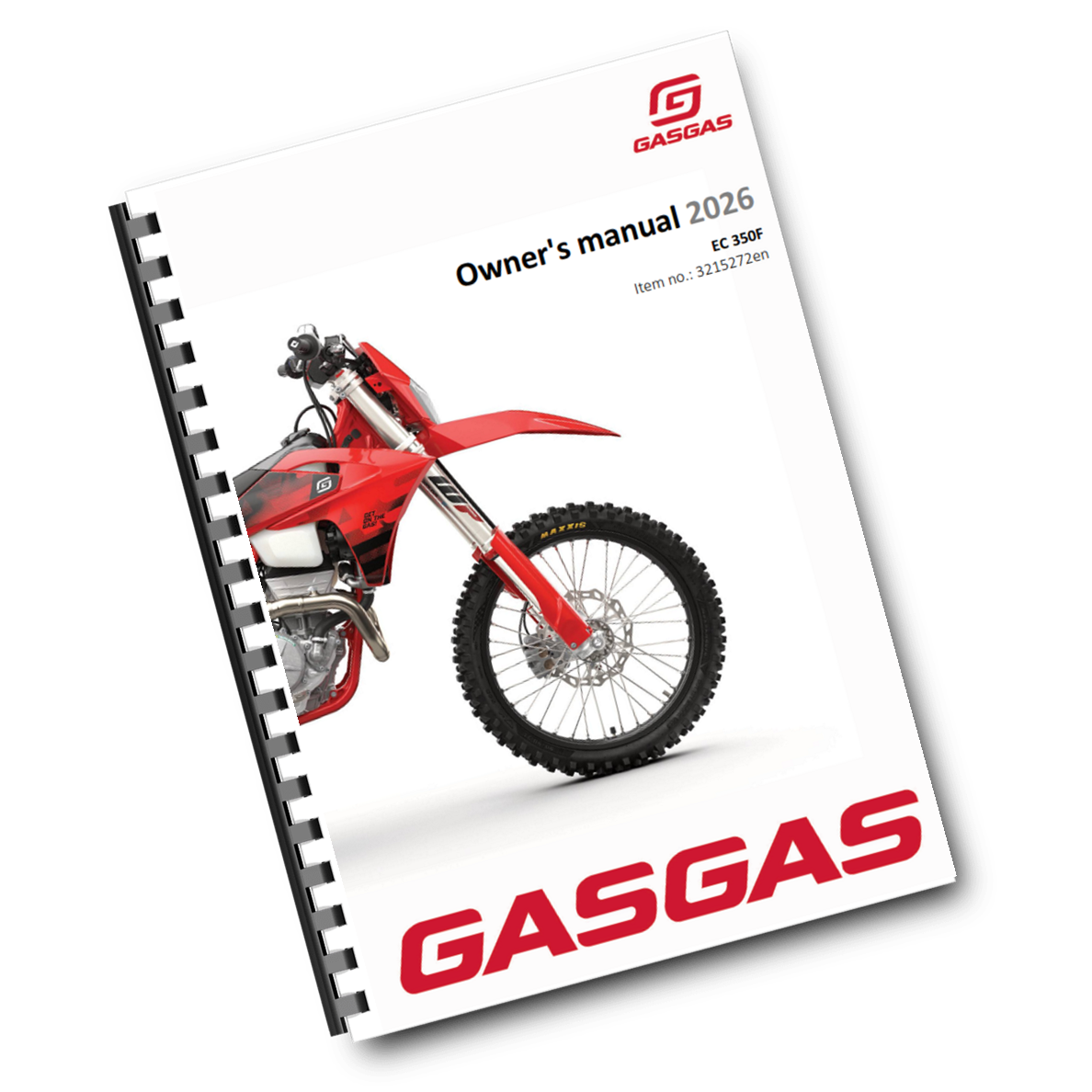 GASGAS 2026 OWNERS MANUAL - EC 350F